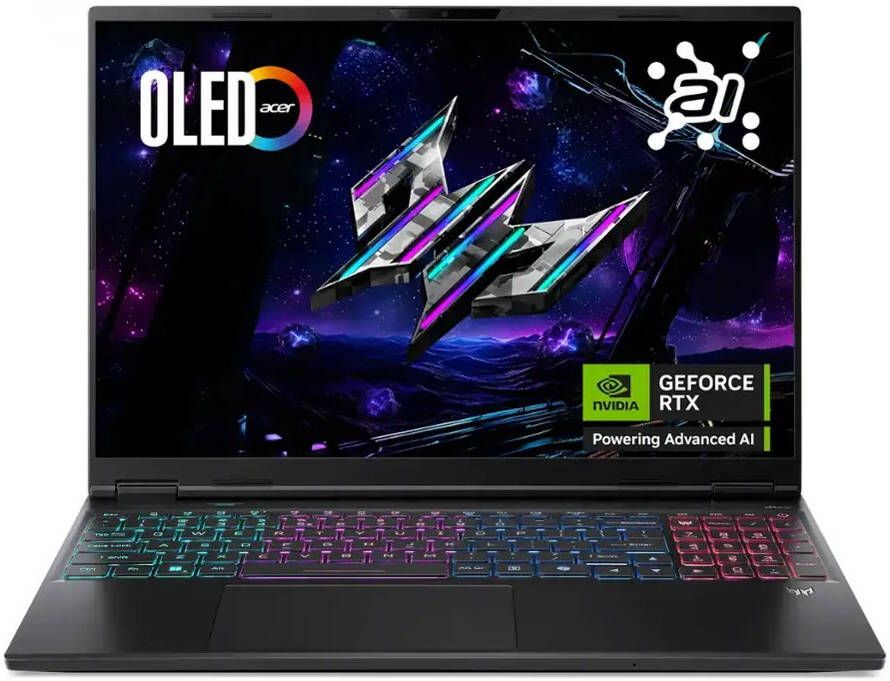 Acer Predator Helios Neo 16 AI Gaming Laptop - 16 Inch - Core Ultra 9 275HX - RTX 5070 Ti - 32GB - 1TB -240hz win 11